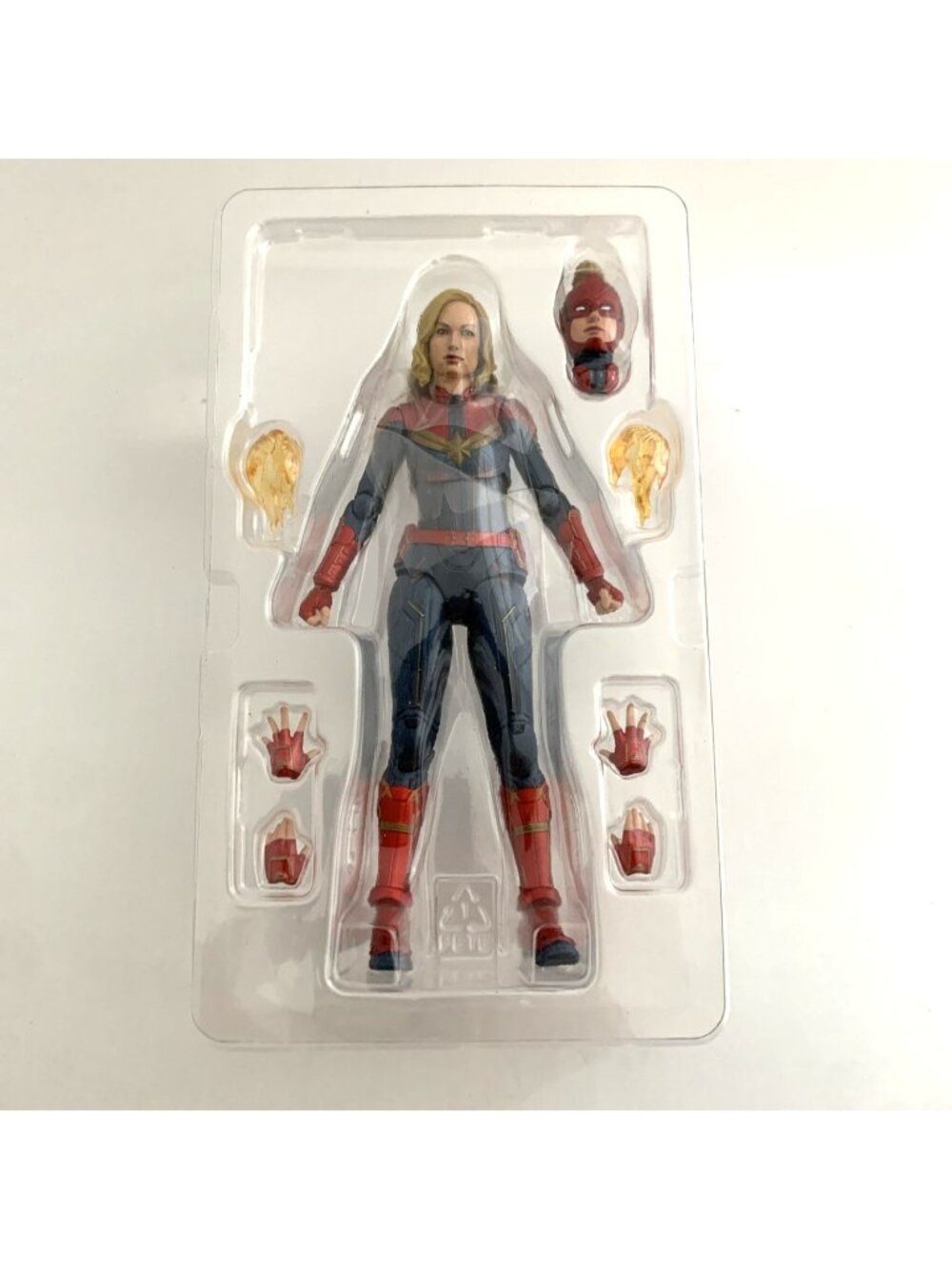 Marvel Legends Captain Marvel 2019 Kree Sentry BAF 6” Figure Complete No Box